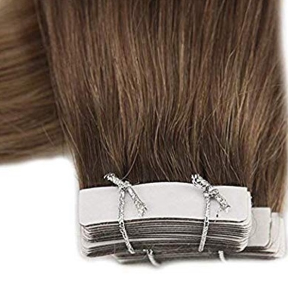 ✨ 3 18” #10 #14 HUMAN HAIR TAPE INS *NWT* main image 5